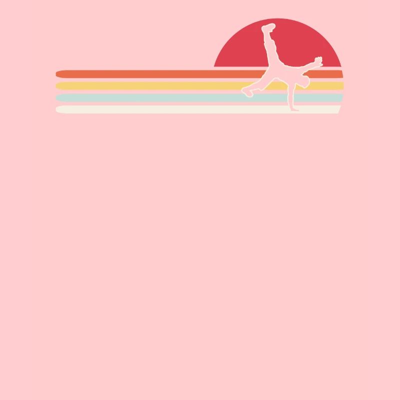 Breakdancer B-Boy retro