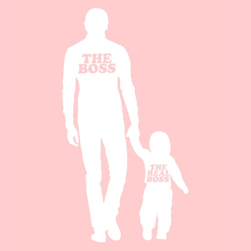 Father son partner look clothing relationship dad