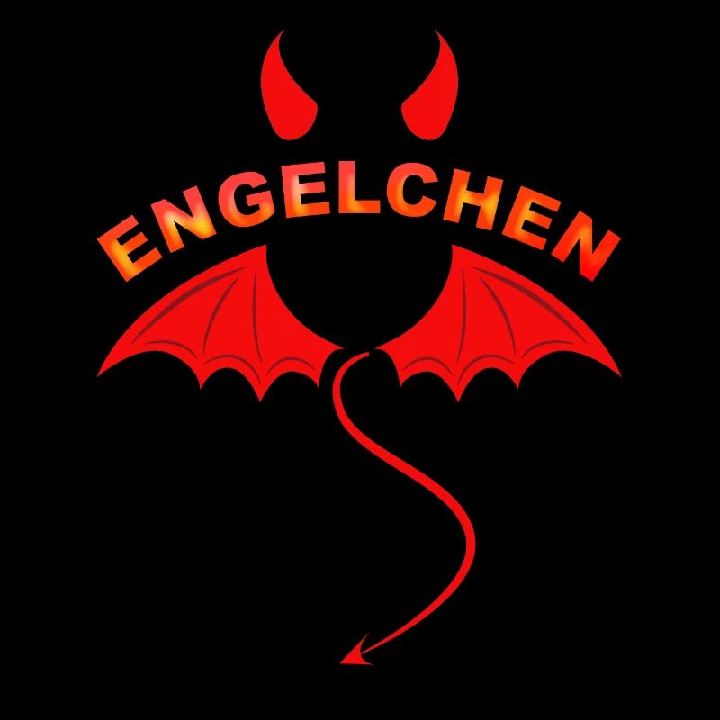 Teufel als Engelchen Lustiges Teufelchen Kostüm