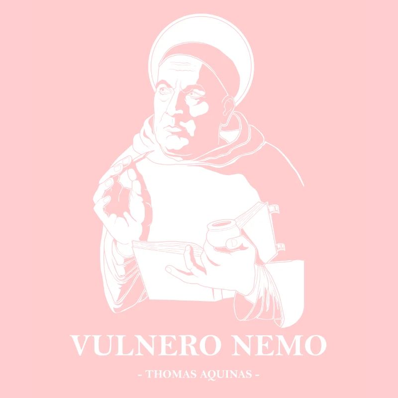 Vulnero Nemo Katholischer Heiliger Thomas von Aquin Zitat