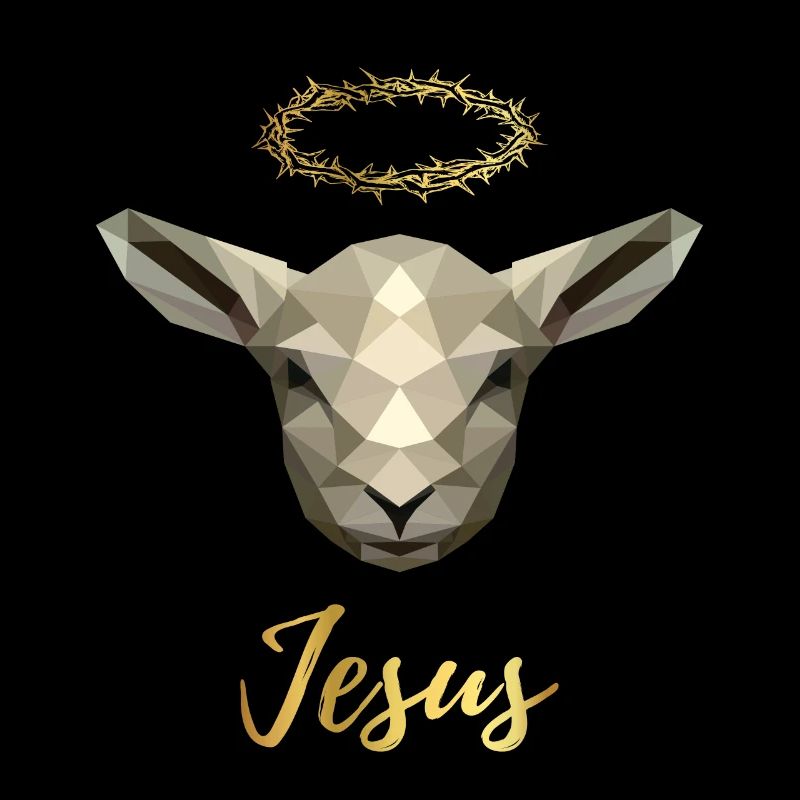 Lamm Gottes Jesus Christus Geschenk Poly