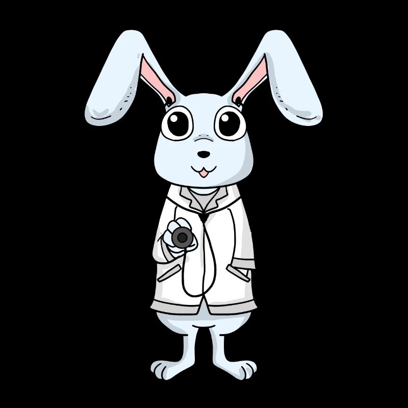 Hase Doktor Arzt Krankenschwester Tierarzt