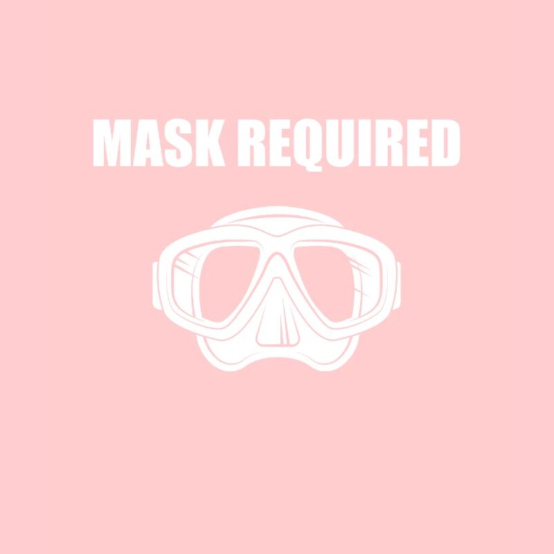 masque de plongée drôle de plongeur requis idée cadeau