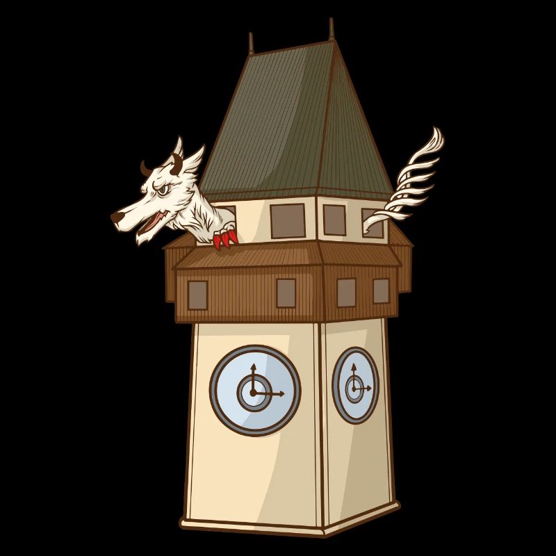 Panthère de Styrie à la tour de l’horloge de Graz – Styrie