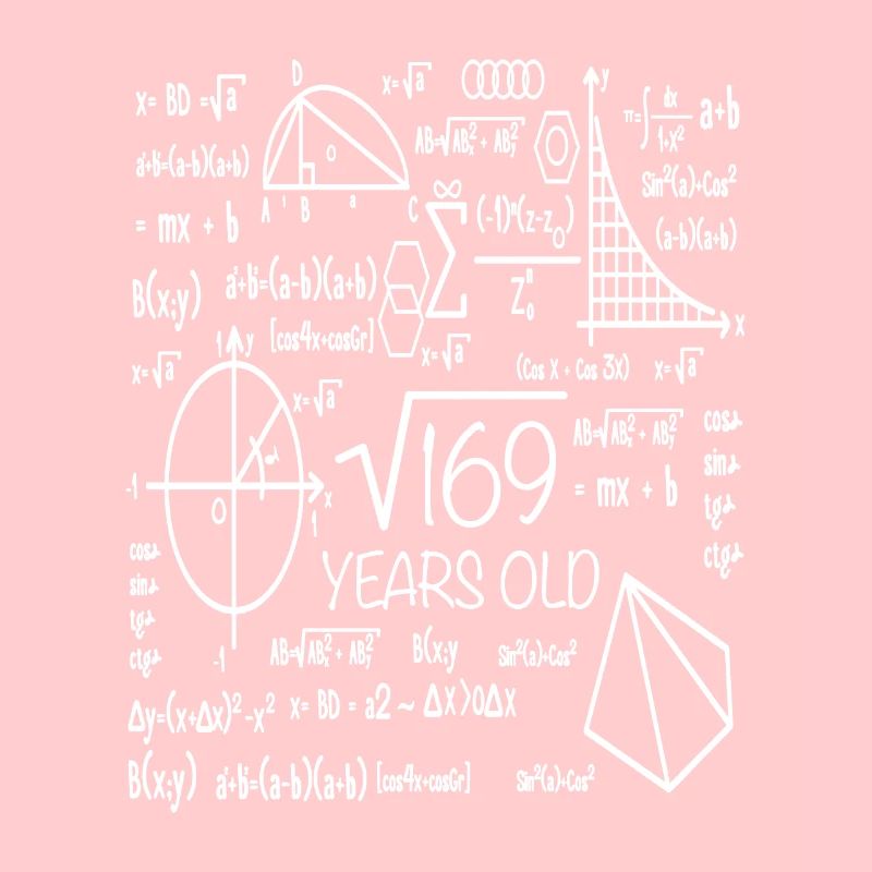 13th birthday 13 years math math student