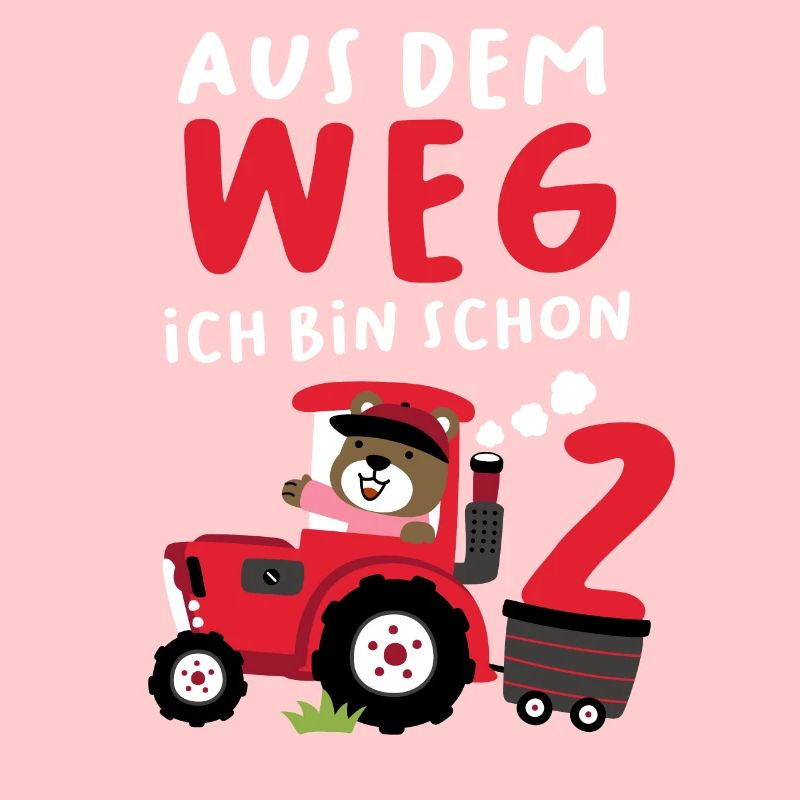 2. Geburtstag Junge Traktor Ich bin schon 2 Jahre