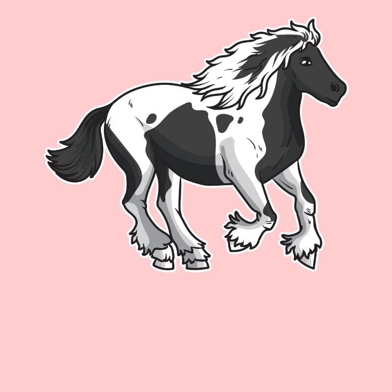 Irish Cob Pferd Geschenkidee