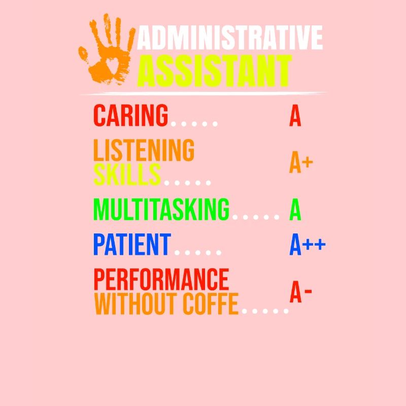 Administrative Assistant Certificate Funny Gift