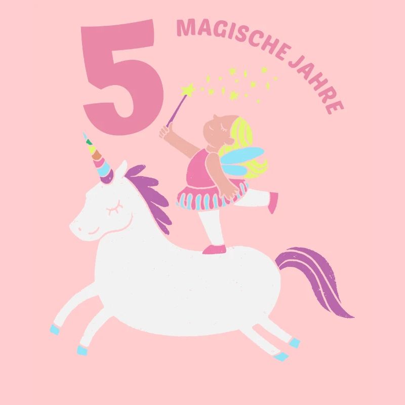 5. Geburtstag Mädchen Ich Bin Schon 5 Jahre