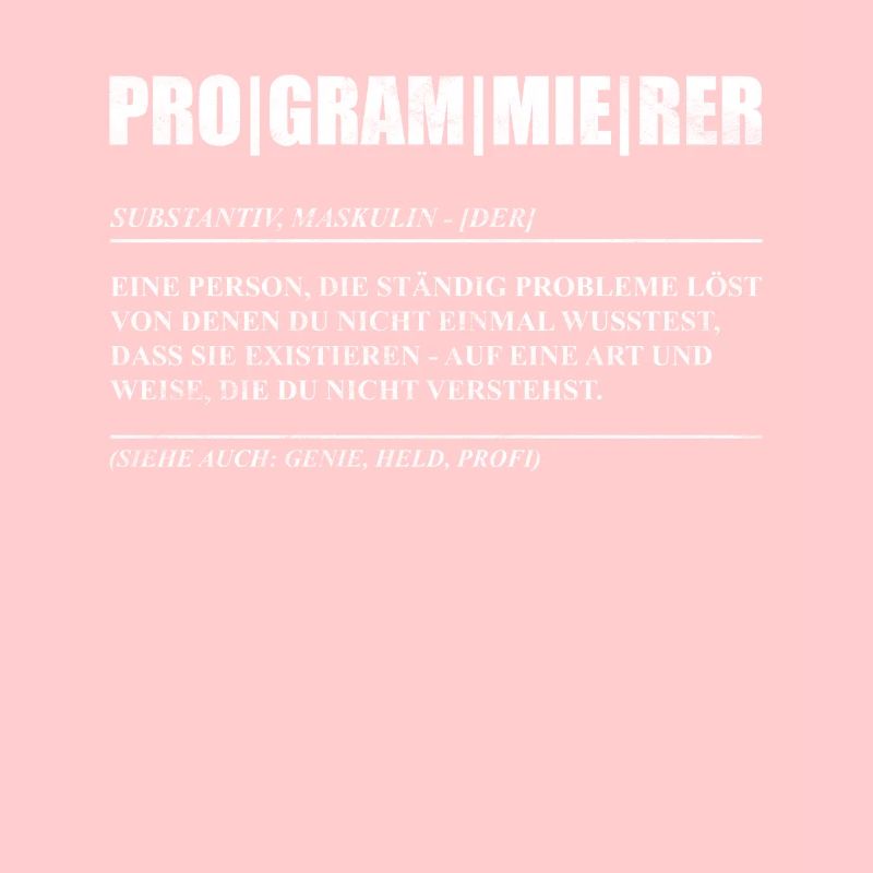 Programmierer Coder Code Nerd Geschenkidee