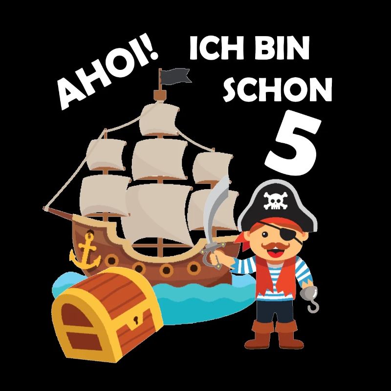 Ahoi ich bin schon 5 Pirat