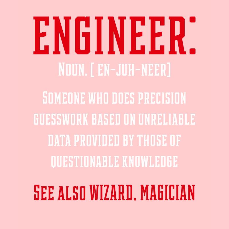 Engineer Funny Definition - Jobs Geschenk Beruf