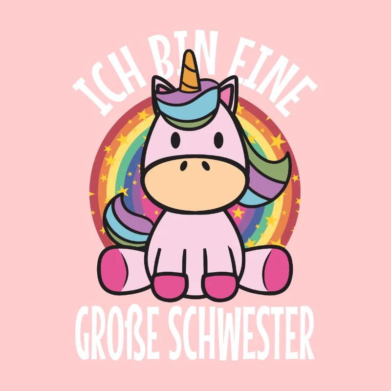 Geschwister Einhorn Ich bin eine große Schwester