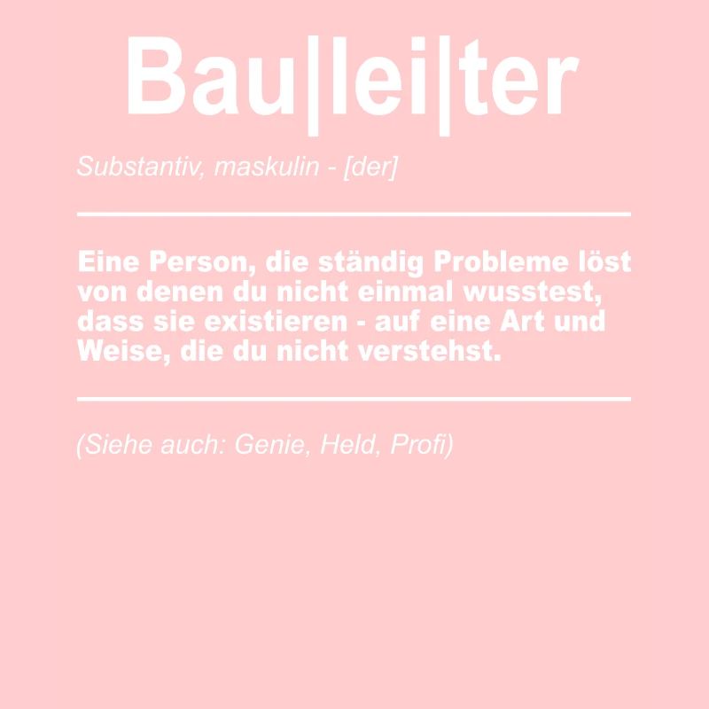 Bauleiter Baustelle Bauherr