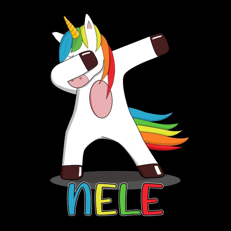 Nele Name First Name Name Day Unicorn Gift Idea