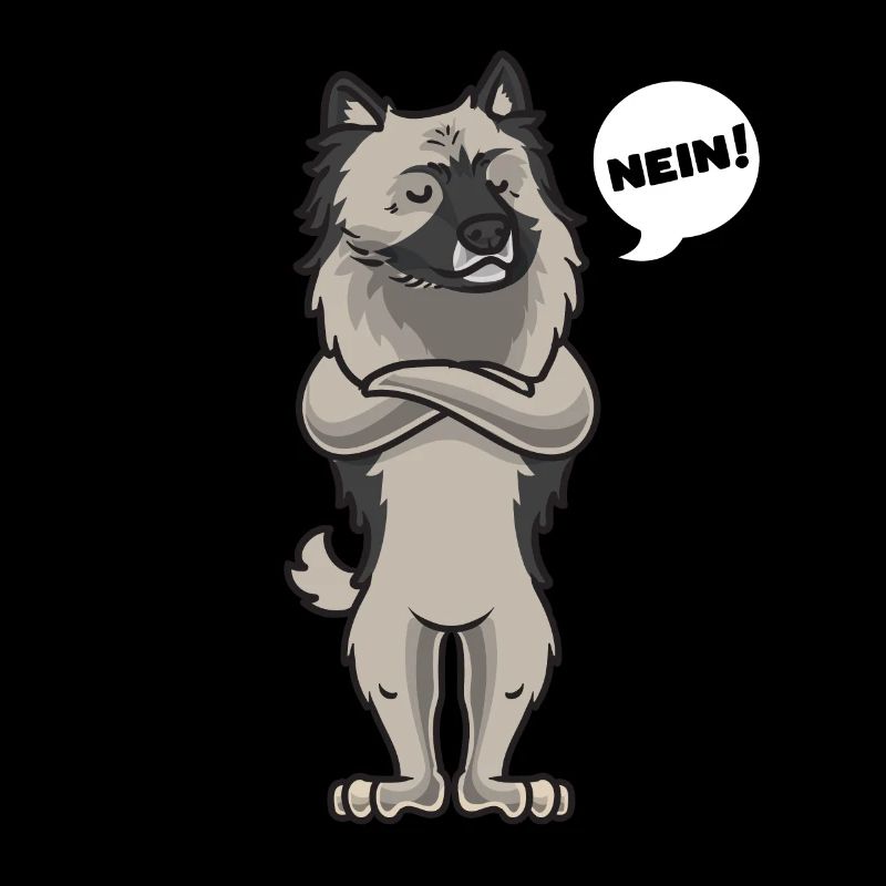 Sturer Wolfsspitz Keeshond
