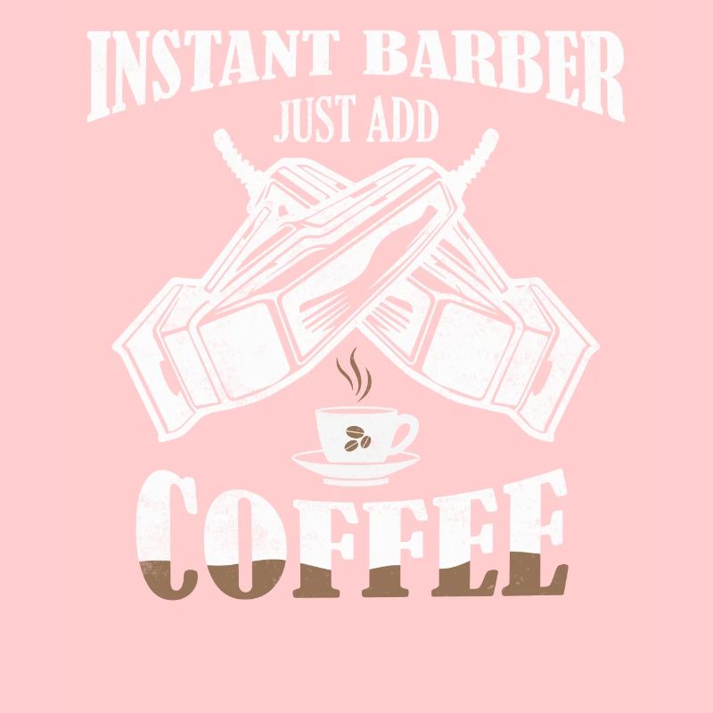 Instant Barber Il suffit d’ajouter café Coupe de cheveux Barbe