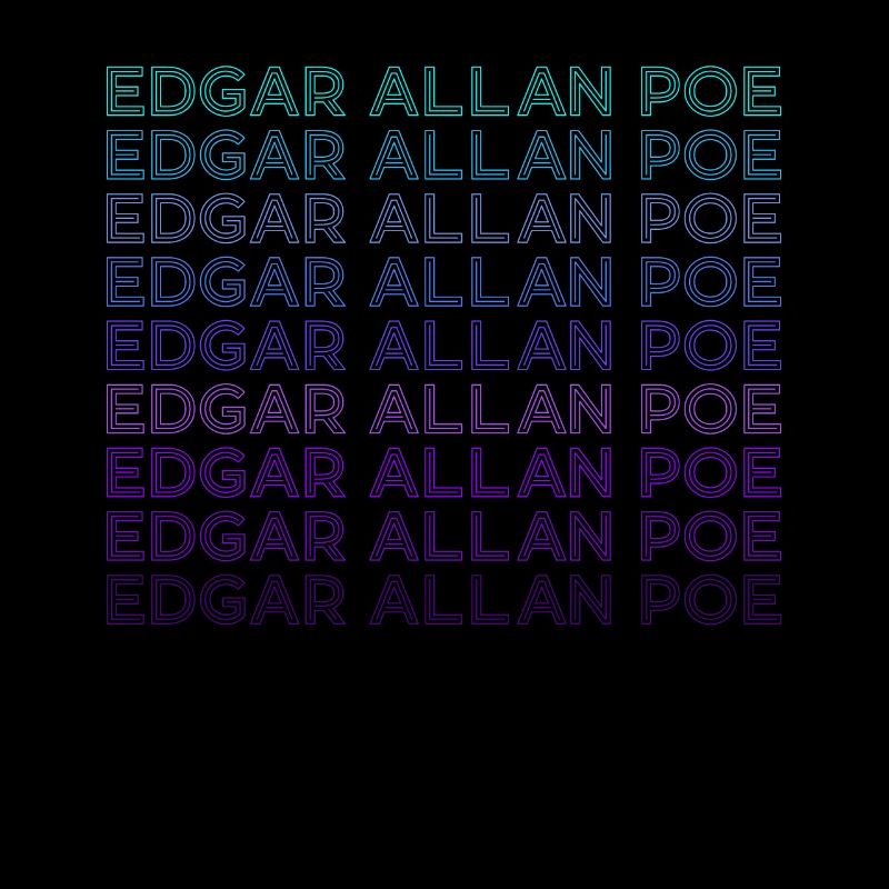 Edgar Allan Poe Retro