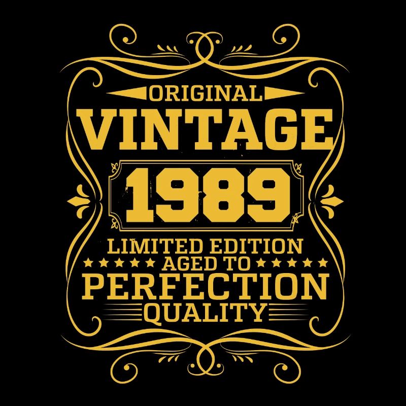 Vintage 1989 Édition Limitée Originale