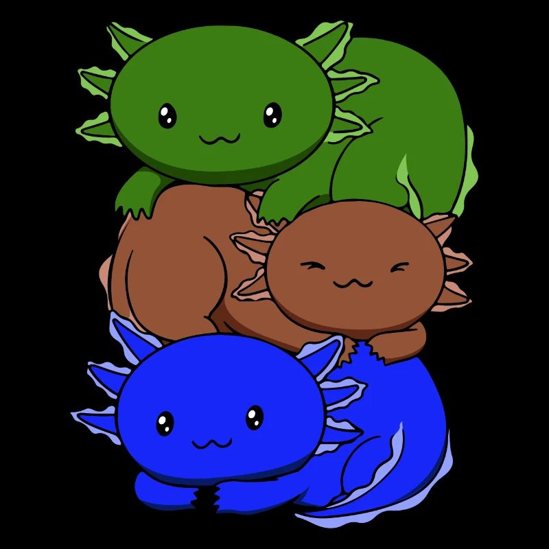 Sapiosexual Flag Axolotl Pile Kawaii