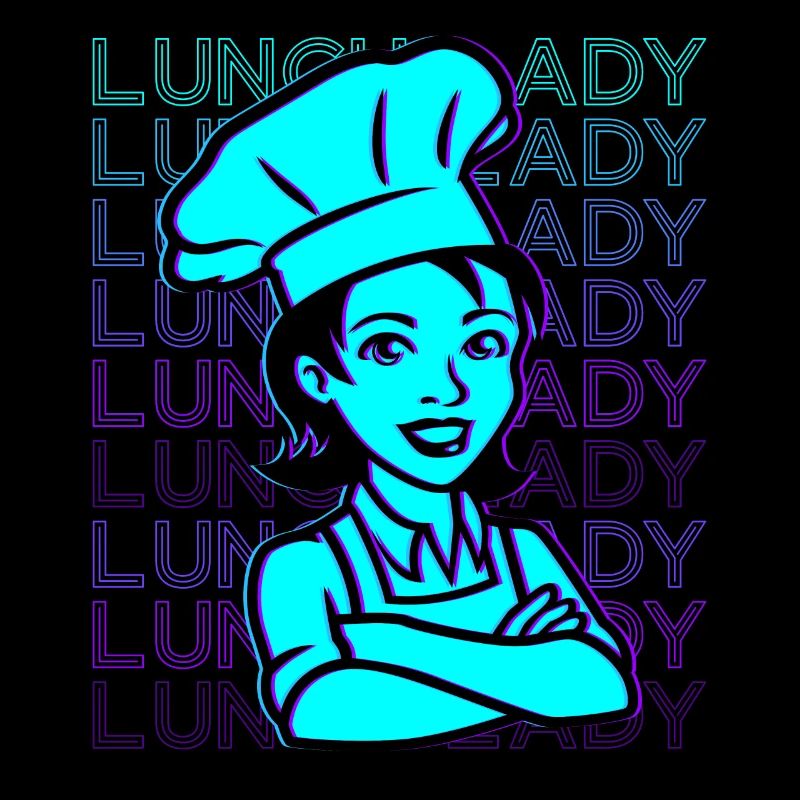 Déjeuner Lady Retro