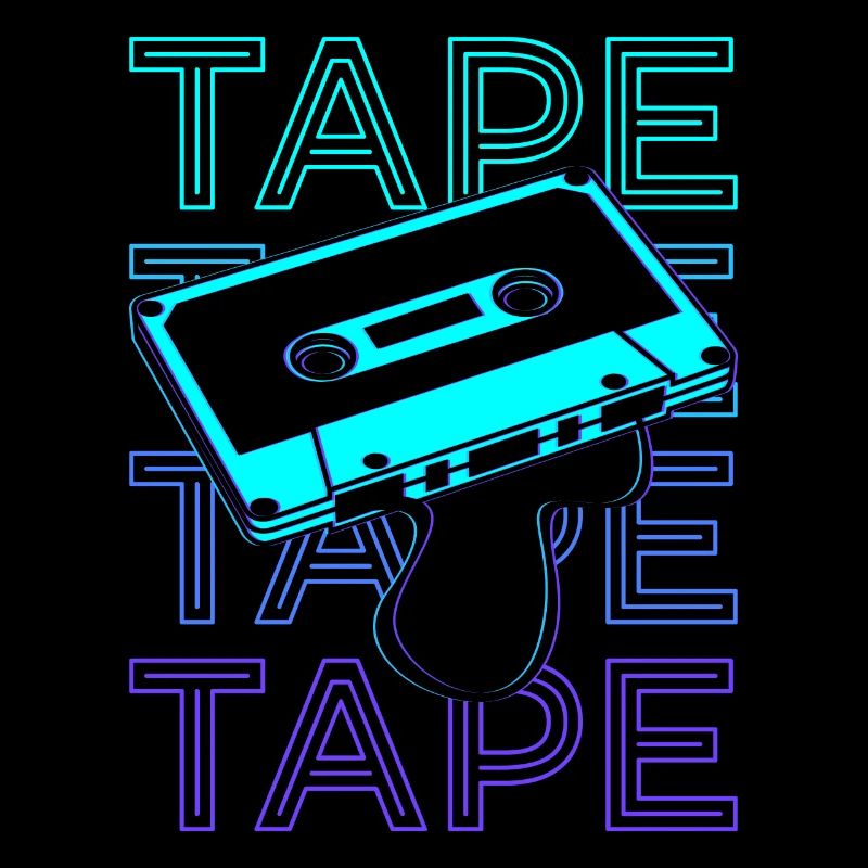 Cassette Bande Rétro
