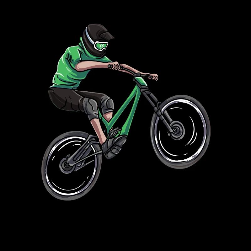 Mountain biker MTB
