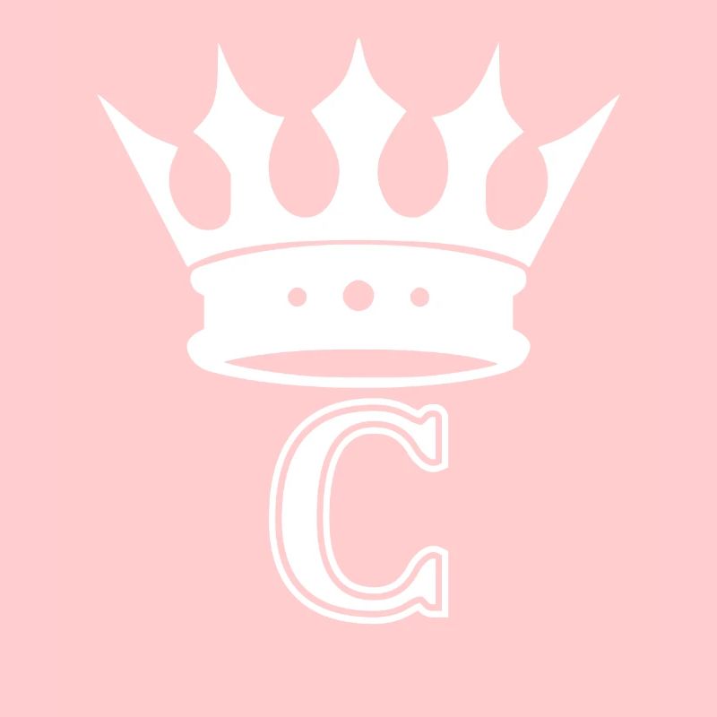 Lettre C Lettres Alphabet Couronne King Initiale