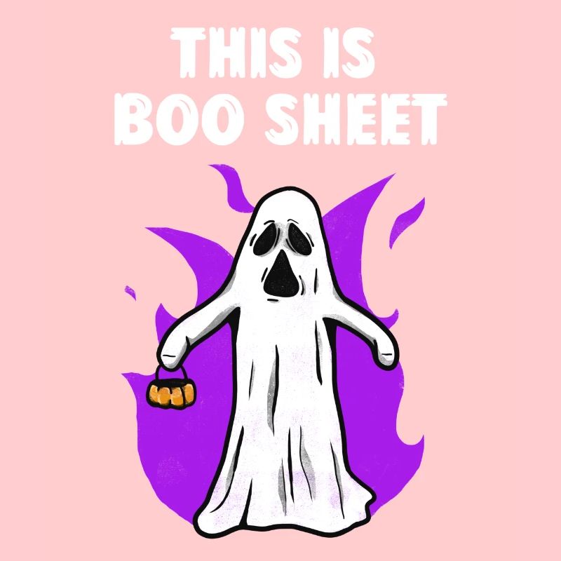 C’EST BOO SHEET Ghost * Joyeux Halloween *