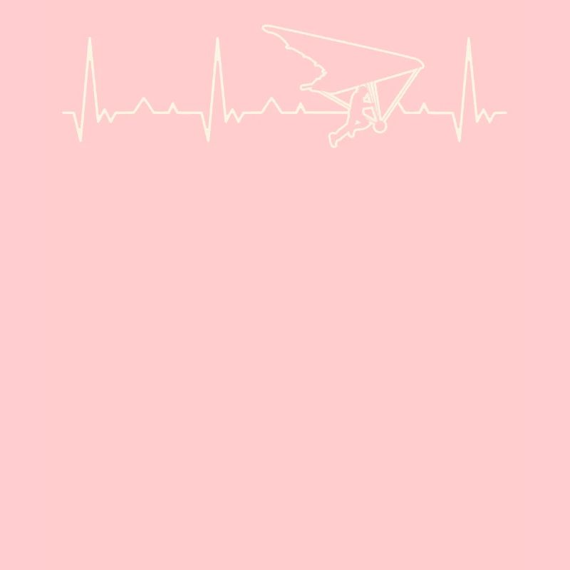 Hanggliding. Heart. Love. EKG. Pulse. Beat.