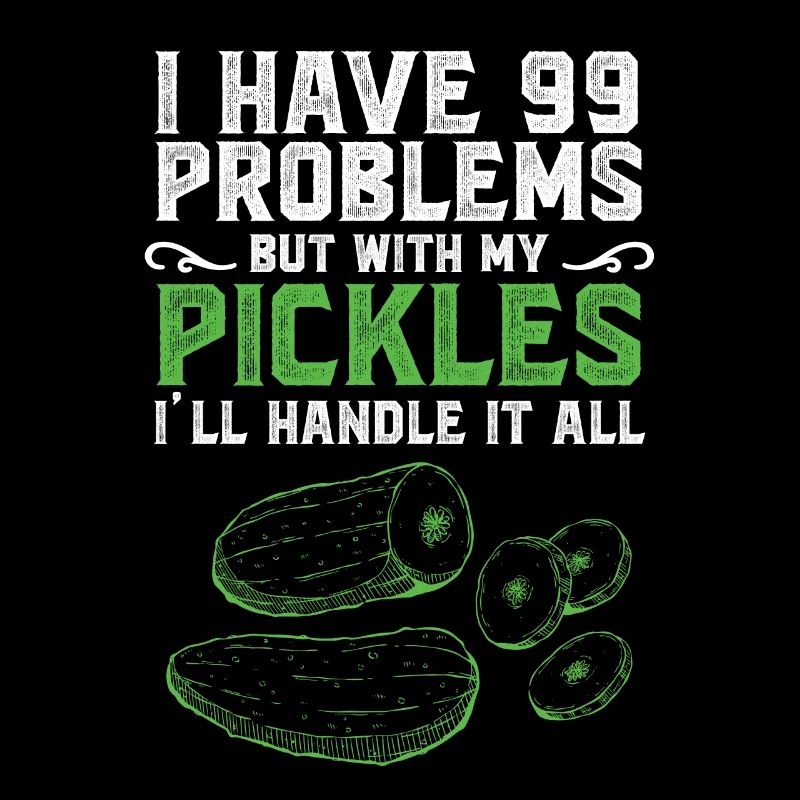 J’ai des problèmes mais avec mes cornichons