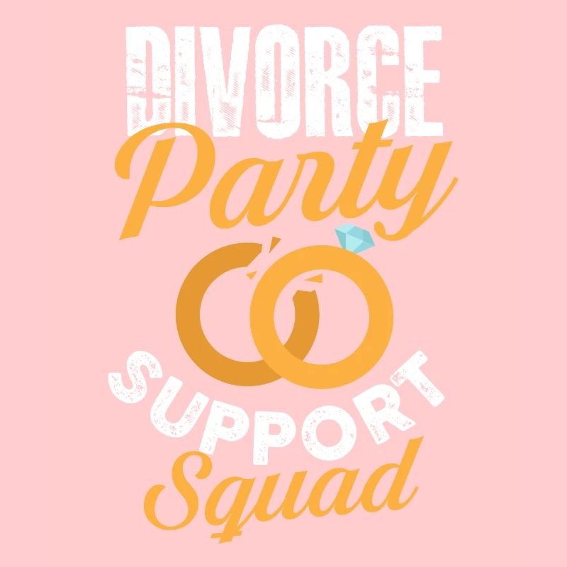 divorce party support squad Design for a divorce