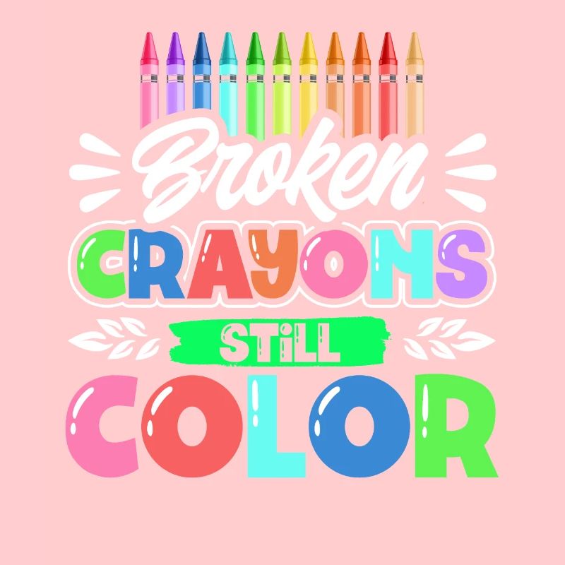 Les crayons cassés colorent encore
