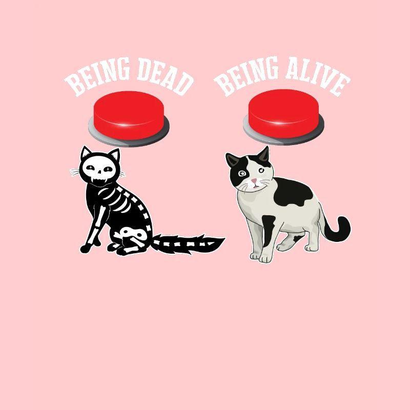 Gesuchte Schrodingers Cat Alive Dead Quantenphysik