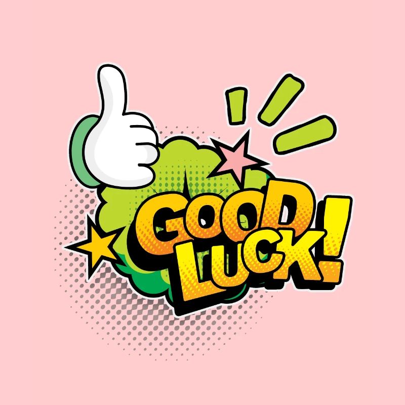 Good Luck Comic, Comic Strips, Thumbs Up