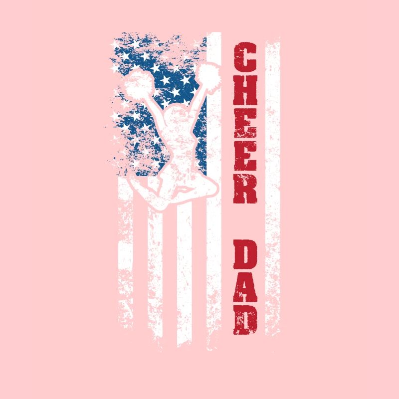 4. Juli US-Flagge Cheer Dad Patriotic Daddy Vater