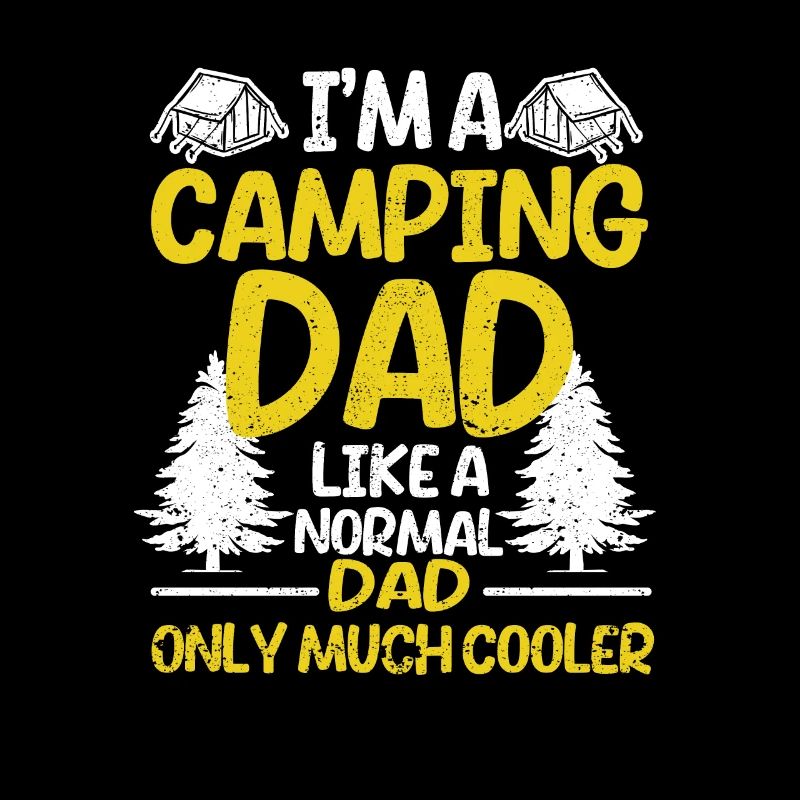 Ich bin ein Camping Dad wie ein normaler Daddy
