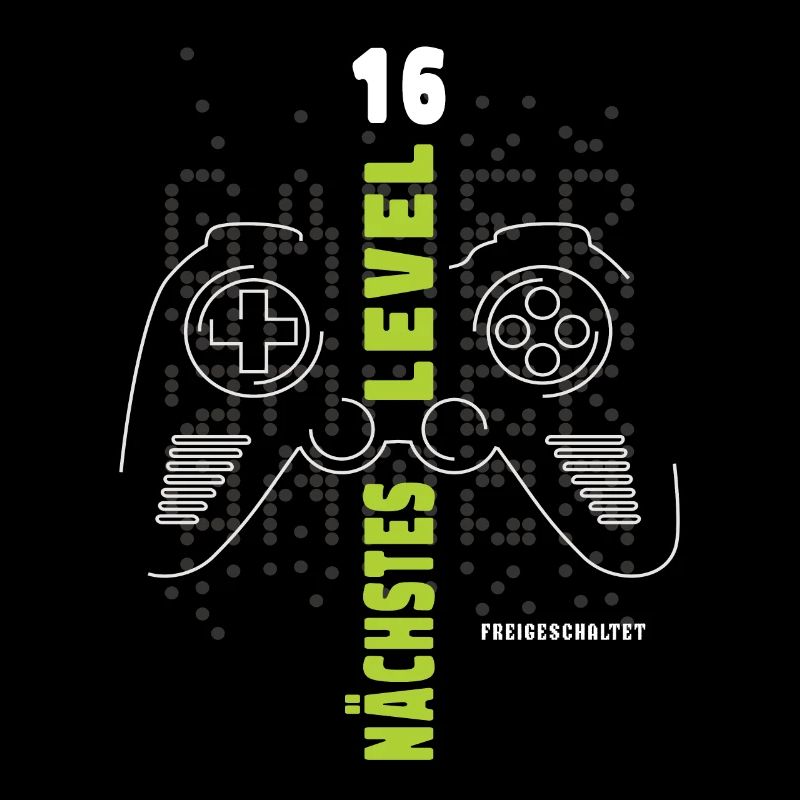 Level 16 Geburtstag Junge Gaming Zocker Gamer