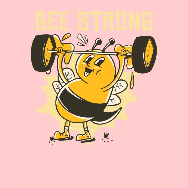 Bee Strong Gym Abeille bourdon