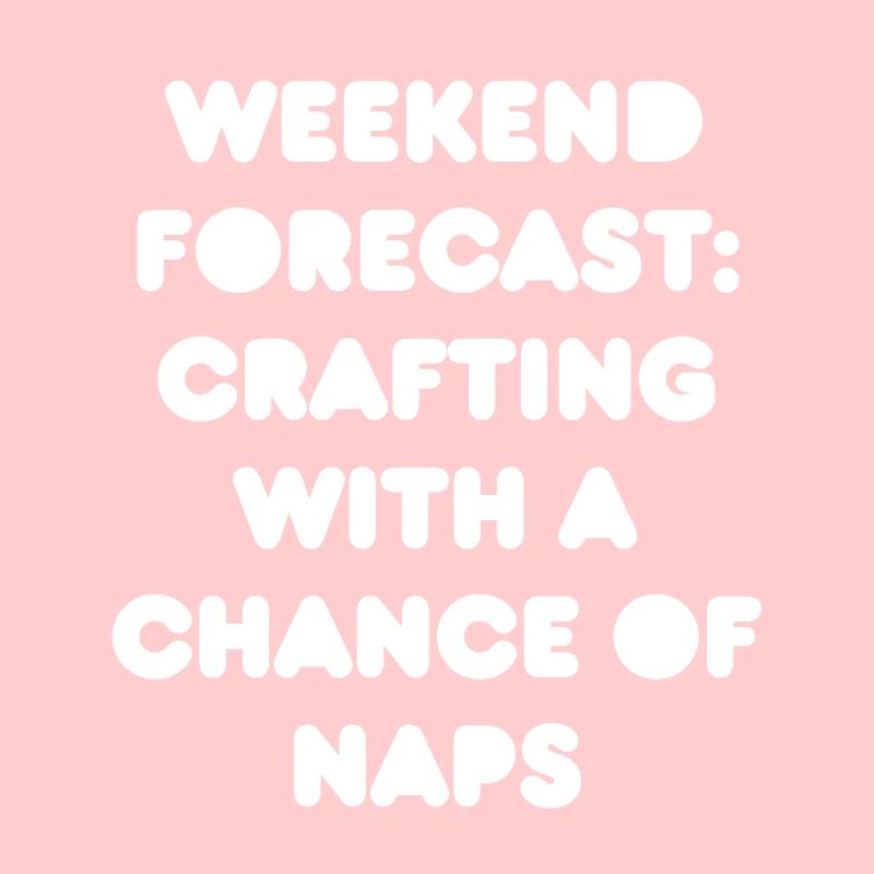 Wochenend-Vorhersage: Handwerk mit der Chance auf ein Nickerchen