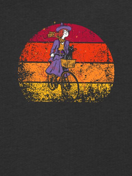 Bicycle Riding Witch Funny Cycling Lover