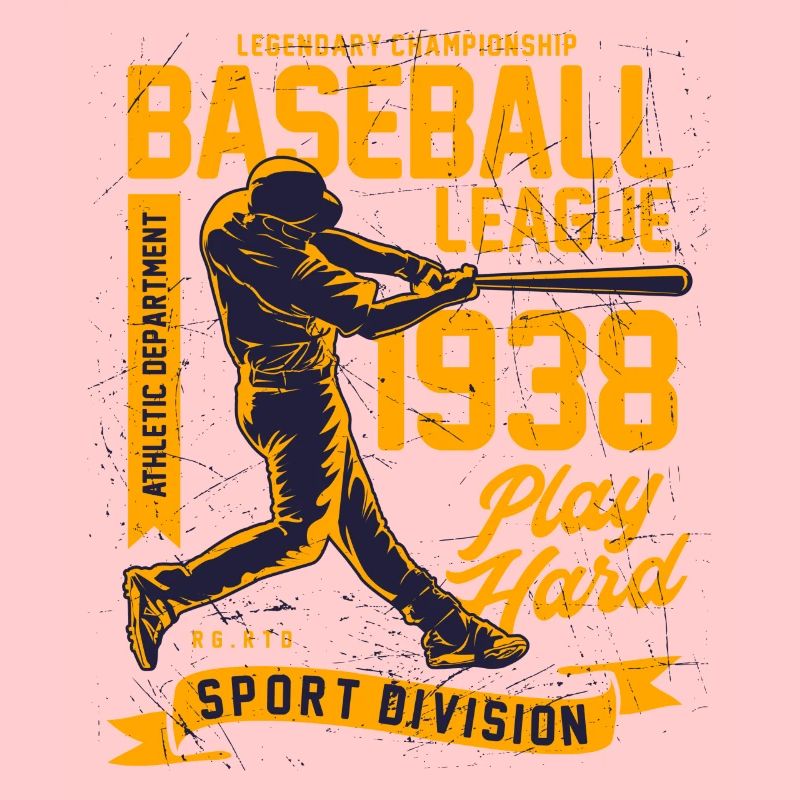 Baseball league graphic