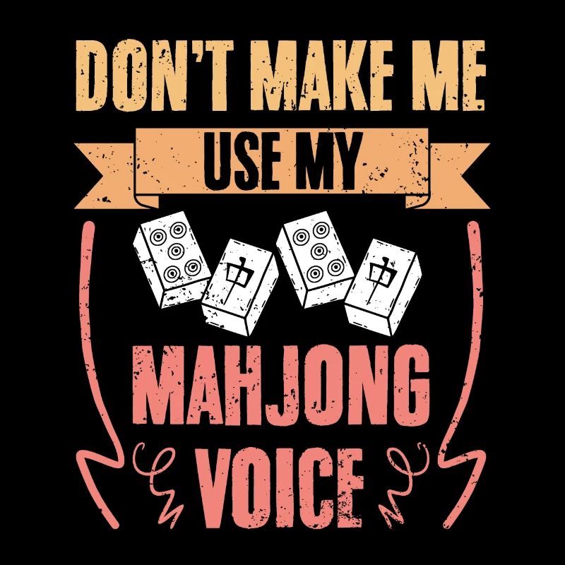 Don't Make Me Use Funny Mahjong Voice A Lucky