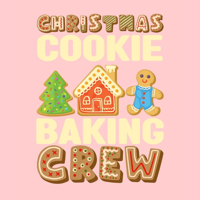 Équipe de cuisson de biscuits de Noël traditionnelle