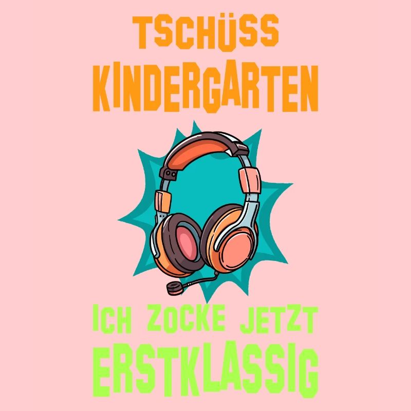 Tschüss Kindergarten Schulanfang Einschulung