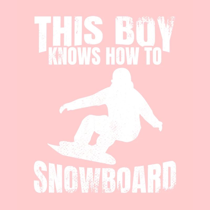 Garçon de snowboard