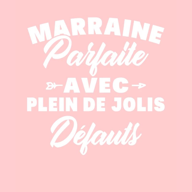 Marraine parfaite avec plein de jolis défauts