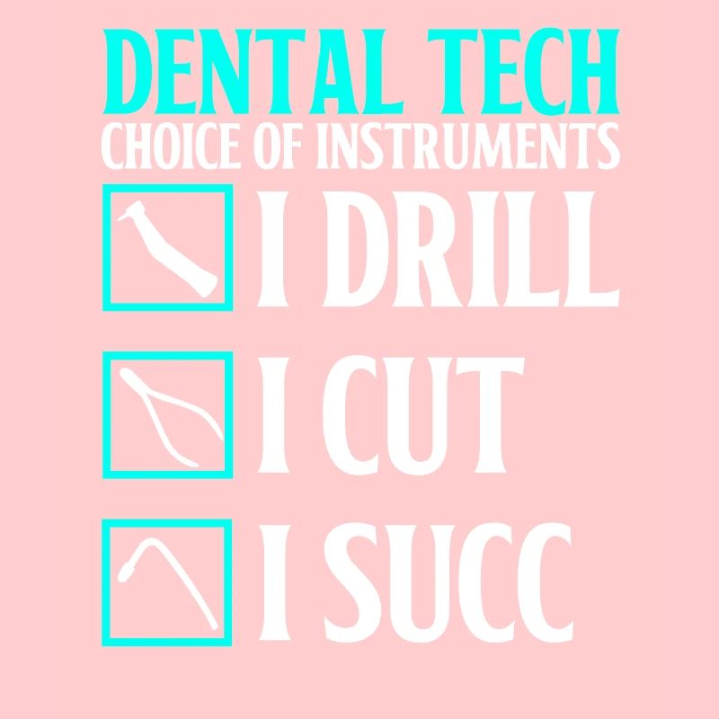 Funny technician for dental lab