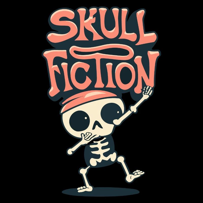 Totenkopf Skull Fiction Totenschädel