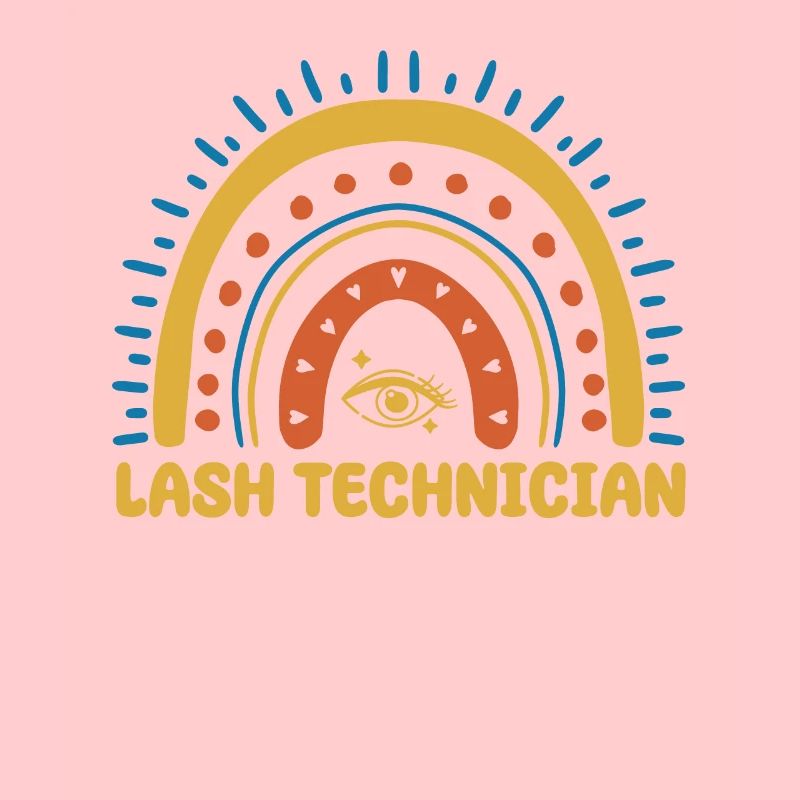 Lash Tech Boho Rainbow